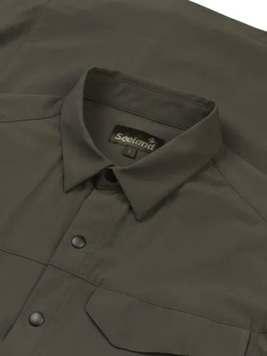Vista 3 de Seeland Camisa Hawker Pino Verde, Marrón, 3XL