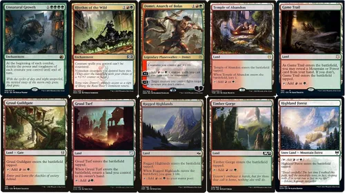 Vista 6 de Elite Werewolf Commander Deck – Tovolar – Gruul – Rojo Verde – EDH – 100 cartas – Custom Magic The Gathering Deck – Muy fuerte