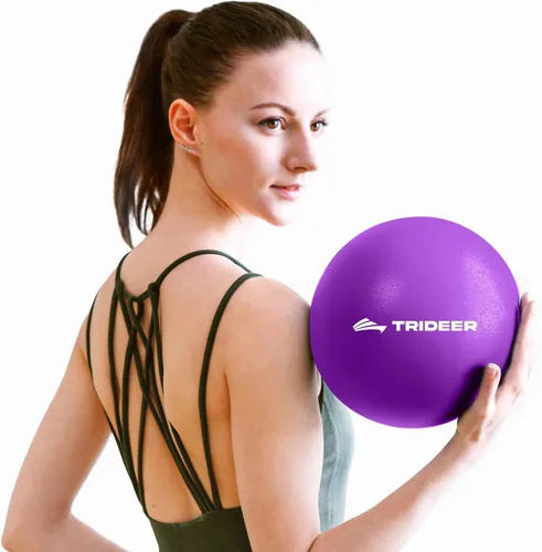 Vista 12 de Trideer 9-Inch Pilates Ball, Small Exercise Ball Pilates Equipments for Yoga, Physical Therapy, Pregnancy, Postpartum, Core Training, Balance