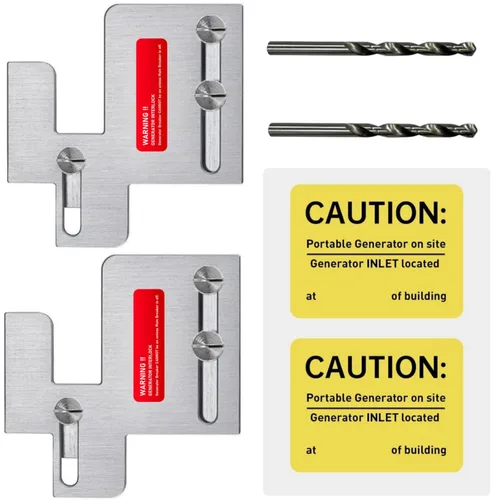 Vista 8 de Kit de enclavamiento de generador compatible con paneles Eaton Cutler Hammer Serie BR de 150 y 200 amperios, espaciado de 1 1/4-1 7/16 pulgadas