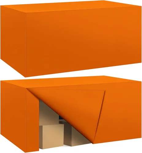 Vista 28 de Paquete de 2 manteles ajustados para mesa rectangular de 4 pies, 48 x 24 pulgadas, cubiertas de mesa verde manzana, tela de poliéster resistente al