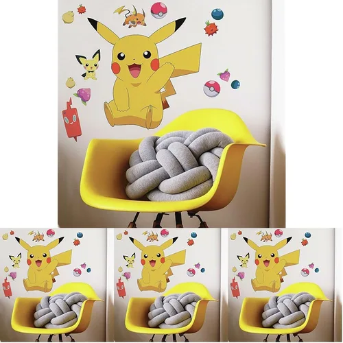 Vista 7 de RoomMates RMK4821GM Pikachu - Calcomanías de pared gigantes para despegar y pegar