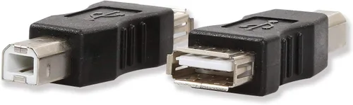 Vista 2 de ELECTOP Paquete de 2 adaptadores USB 2.0 A hembra a USB B para impresión macho