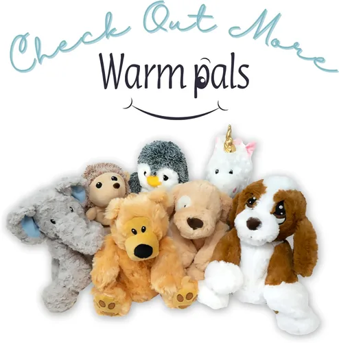 Vista 6 de Warm Pals Harley Hedgehog, felpa pesada para microondas, calentada