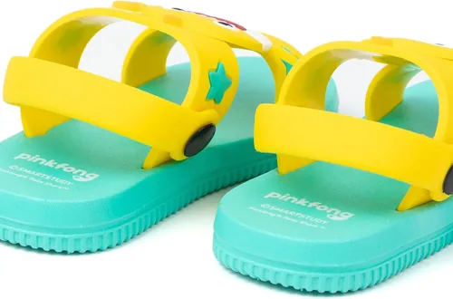 Vista 5 de Baby Shark Sandalias para niños y niñas con correa de apoyo para el verano