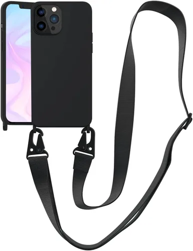 Vista 22 de Funda compatible con iPhone 8 Plus, iPhone 7 Plus/6 Plus/6S Plus con cordón, funda cruzada para iPhone con correa ajustable de silicona para iPhone