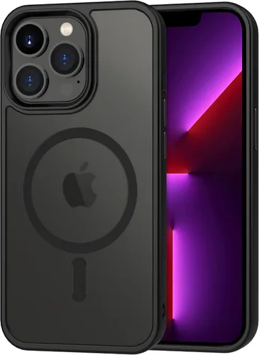 Vista 83 de CACOE Funda magnética para iPhone 12 y iPhone 12 Pro de 6.1 pulgadas - Compatible con MagSafe y soporte magnético para teléfono en el automóvil,