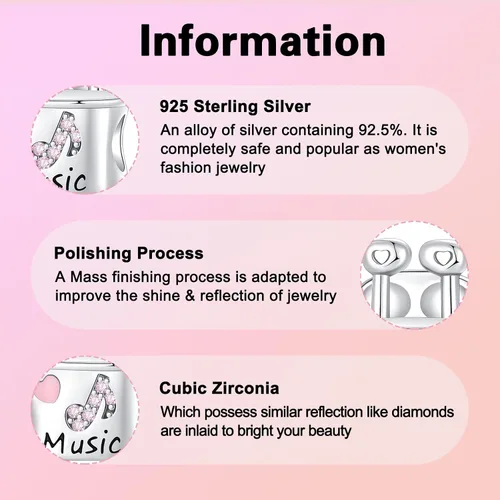 Vista 129 de Abalorios de plata de ley 925 con letras de la A ~ Z, para pulseras, collares, Día de San Valentín, Día de la Madre, joyería regalos para mujeres