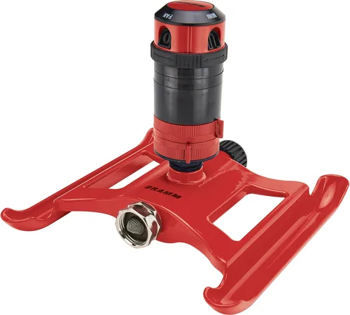 Vista 15 de Dramm ColorStorm - Aspersor de transmisión por engranajes sobre base de metal resistente y duradera, 4 patrones, ideal para áreas pequeñas, medianas