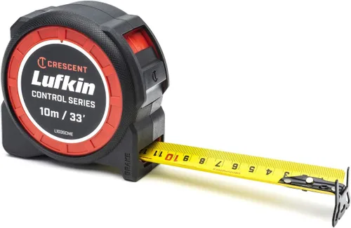 Vista 12 de Crescent Lufkin L1025CD - Cinta métrica para ingenieros con revestimiento amarillo, 1-3/16 x 25 pies