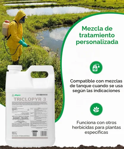 Vista 6 de Triclopyr 3 (2.5 galones) - Comparar con Garlon 3A