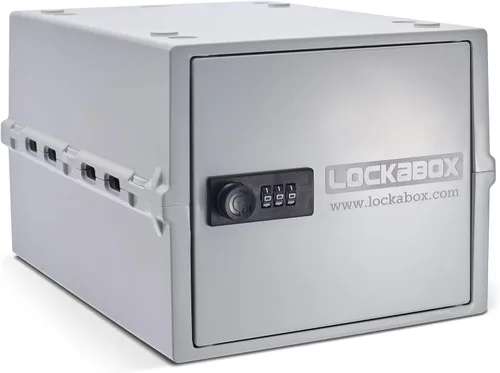 Vista 16 de Lockabox One™ Caja de Seguridad Premium Caja de Seguridad con Cerradura de Combinación Mediana para Alimentos, Medicamentos y Seguridad