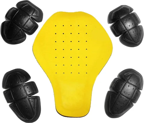 Vista 7 de Jackets 4 Bikes Almohadillas de Armadura Certificadas CE Nivel 2 para Espalda, Codo y Hombro Juego de 5 Piezas, Insertos Protectores de Armadura