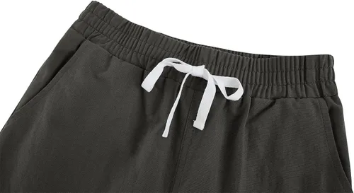 Vista 3 de Bbalizko Pantalones piratas medievales para niños, disfraz vikingo renacentista con cordón ajustable para Halloween, cosplay, gótico, pantalones