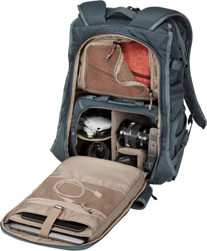Vista 3 de Mochila Thule Construct - Para Escuela, Trabajo y Viaje - Funda Acolchada para Laptop - Compartimento Interno Organizado con Bolsillo de Acceso