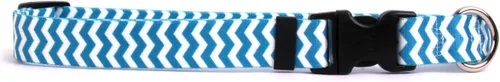 Vista 11 de Yellow Dog Design Collar de perro Rainbow Chevron, grande de 1 pulgada de ancho, se adapta a tamaños de cuello de 18 a 28 pulgadas Rainbow Stripe