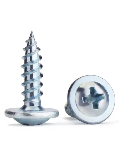 Vista 20 de Tornillos de madera negra, #8-32 Kit surtido de tornillos de 155 piezas Phillips modificada cabeza de armadura de madera tornillos de metal rápido