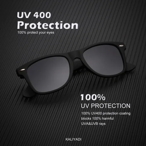 Vista 3 de Lentes de sol polarizados para hombres y mujeres acabado mate lentes espejados de color bloqueo UV al 100 paquete de 3
