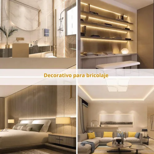 Vista 5 de Lamomo - Luces LED de neón, tira de luces LED regulables de 12 V, blanco neutro, 16.4 pies/5 m, tira de luces LED de neón impermeable, tira de luces
