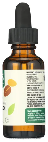 Vista 5 de 365 by Whole Foods Market, Aceite corporal de argán nutritivo orgánico, 1 fl oz