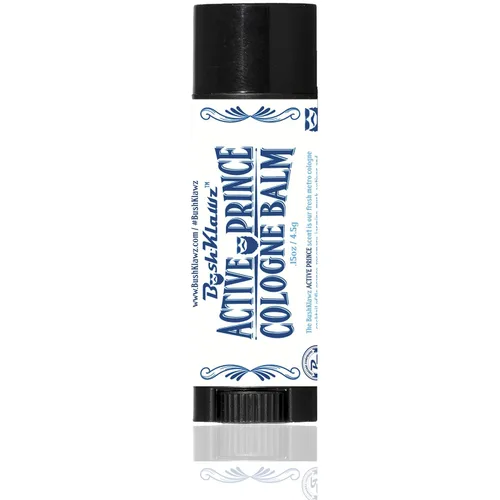 Vista 3 de Bálsamo de colonia sólida de viaje Active Prince con aroma refrescante Metro para hombres activos, sin alcohol