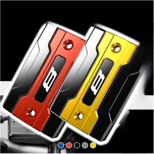 Vista 2 de Fuel Gas Tank cap Motorcycle Accessories Front Brake Fluid Reservoir Tank Cover Engine Oil Filler Cap For FZ8 FZ-8 FZ 8 ZF8N FZ8S For FAZER