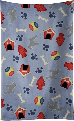 Vista 106 de Caroline's Treasures BB3948KTWL Affenpinscher Dog House Collection - Toalla de cocina para invitados, toalla de baño decorativa para cara, té, paño