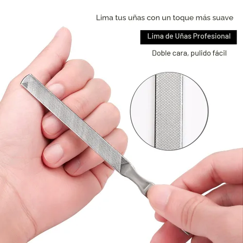 Vista 4 de Bcabo Kit de herramientas de uñas encarnadas, herramienta de pie de tratamiento de uñas, cortaúñas encarnadas, cortaúñas encarnadas, levantador