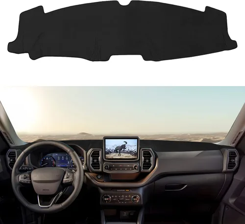 Vista 55 de Tapete de cubierta de salpicadero personalizado para Mazda3 Hatchback, Sedan 2019-2024 2025 2026 (sin HUD), protector antideslizante