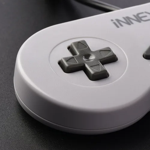 Vista 2 de Paquete de 2 controladores SNES, SAFFUN Retro USB Super Classic Controller para PC, Mac, Linux, Raspberry Pi 3, Sega Genesis Higan