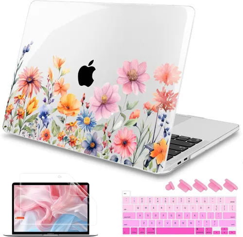Vista 27 de Mektron Funda para MacBook Pro de 16 Pulgadas A2141 Versión 2019 con Pantalla Liquid Retina/Touch ID, Carcasa Rígida de Plástico con Funda