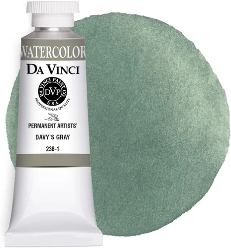 Vista 40 de DA VINCI PAINTS Pintura Acuarela Profesional para Artistas, Azul Cobalto, 15mL