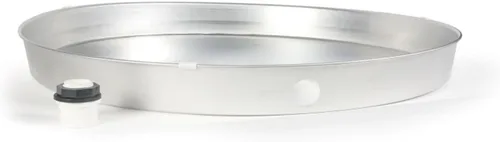 Vista 6 de Charola de drenaje para calentador de agua de aluminio Camco con guarnición de PVC., 20 - pulgadas