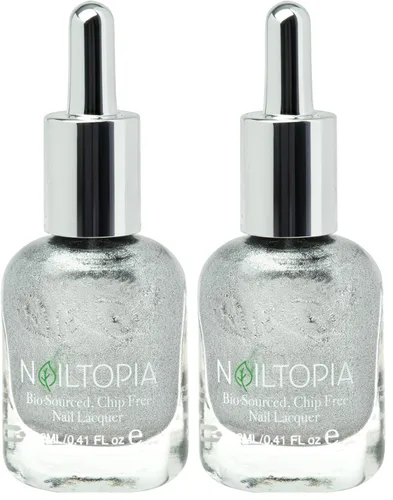 Vista 37 de Nailtopia - Esmalte de uñas sin virutas a base de plantas - No tóxico, de origen biológico, de larga duración, esmalte fortalecedor - Back to Basics