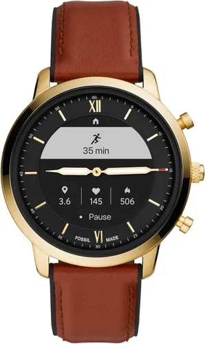 Vista 8 de Fossil Neutra Hybrid HR Smartwatch para hombre con pantalla de lectura siempre activa frecuencia cardíaca seguimiento de actividad notificaciones