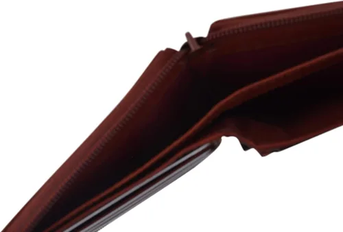 Vista 14 de Masrhal Wallet Billetera Hipster para hombre con cremallera y cremallera más