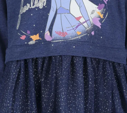 Vista 2 de Disney Frozen Queen Elsa Princess Anna Belle - Vestido para niñas pequeñas a niños grandes
