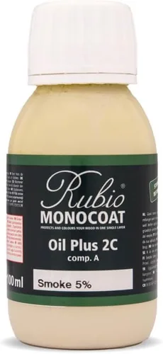 Vista 72 de Rubio Monocoat Muestra de Tinte y Acabado para Madera - Niebla 5% Aceite Plus Parte A Aceite de linaza para madera de secado rápido y ecológico