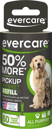 Vista 9 de Evercare Recambio de rodillo gigante de pelusa de 60 capas para mascotas