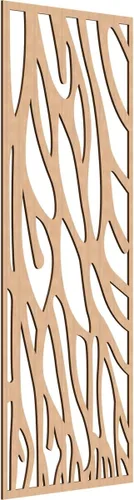 Vista 191 de 9 3/8"W x 24 3/8"H x 1/4"T Bristol Decorativos Paneles de Pared de Madera Calado, Cereza