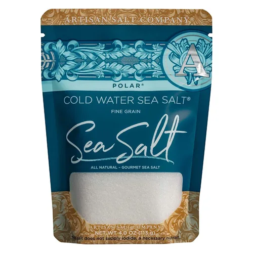 Vista 19 de SaltWorks Trufa negra natural, bolsa de cristales blancos y piezas de trufa marrón, sal marina, 3.5 onzas
