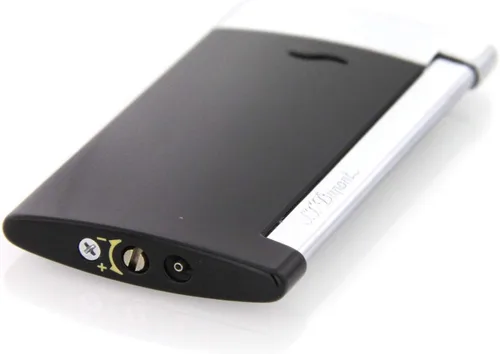 Vista 3 de S.T. Dupont Slim 7 Encendedor - Negro/Cromo