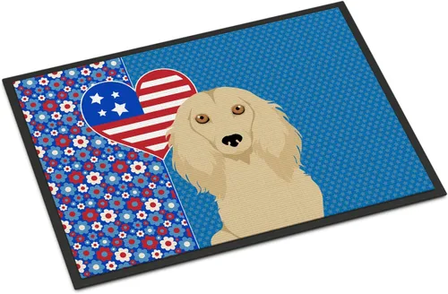 Vista 31 de Caroline's Treasures WDK5119JMAT Airedale Terrier USA - Tapete para interiores o exteriores, 24 x 36 pulgadas, tapete para puerta delantera