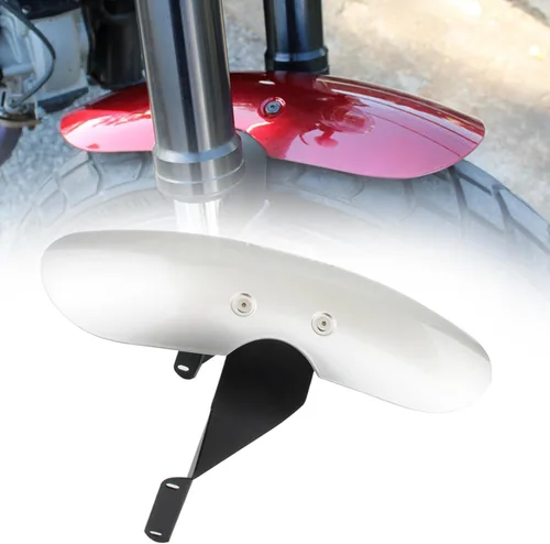 Vista 5 de Protector de guardabarros delantero de motocicleta para Ducati Scrambler 800/Cafe Racer/Classic/Full Throttle/Icon/Italia Independent/Flat Track
