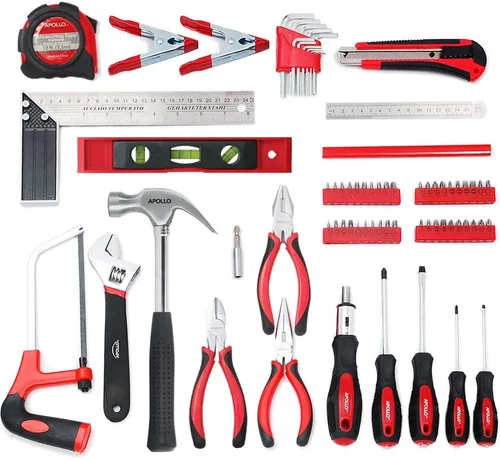 Vista 4 de Apollo Tools DT0204 - Kit de herramientas para el hogar, 71 piezas