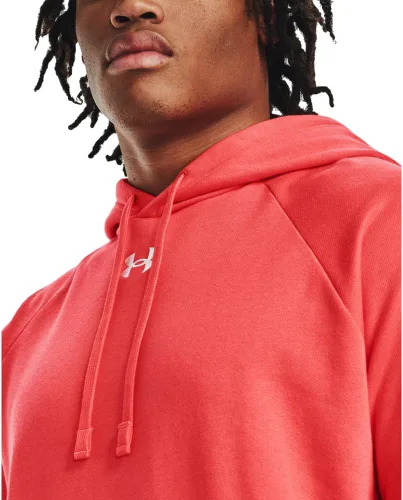 Vista 3 de Under Armour - Sudadera con capucha con logotipo grande de Armour Fleece