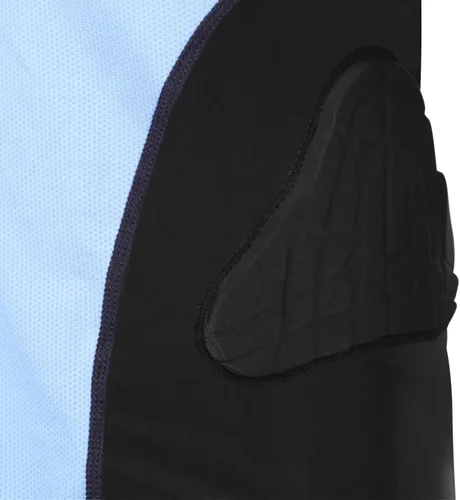 Vista 6 de Protector de costilla de fútbol acolchado para niños y niñas, camiseta de protección de pecho para rugby, béisbol, fútbol, baloncesto