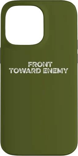 Vista 21 de Funda para iPhone 16 frente a la mina enemiga militar veterano ejército Claymore Mines Case
