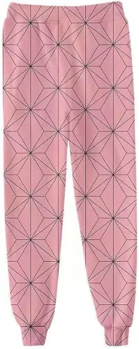 Vista 2 de JHXGVKZS Kamado Tanjirou Pantalones Tomioka Giyuu Agatsuma Zenitsu Pantalones Kamado Nezuko Kochou Shinobu Pantalones deportivos
