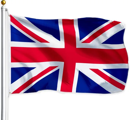 Vista 12 de G128 Bandera de Australia, 3 x 5 pies, serie LiteWeave, impresa en poliéster 100D, bandera de país, colores vibrantes, ojales de latón